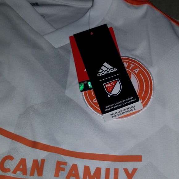 Adidas Atlanta United Jersey Kings Peach Youth - Picture 7 of 7